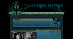 Desktop Screenshot of darkrosemanor.com